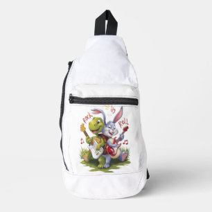 Rock And Roll Melodic Harmony Sling Bag