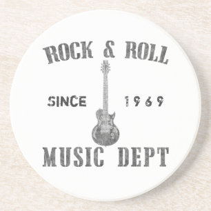 Rock and Roll Music Department Coaster