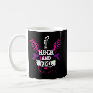 Rock And Roll Music Guitar 1 Coffee Mug