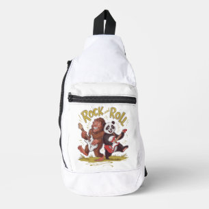 Rock And Roll  Musical Pandemonium Sling Bag