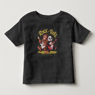 Rock And Roll Musical Pandemonium Toddler T-shirt