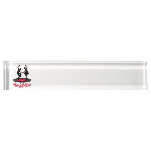 Rock and roll nameplate (Front)