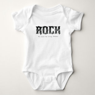 Rock and Roll over Back to Sleep Baby Bodysuit