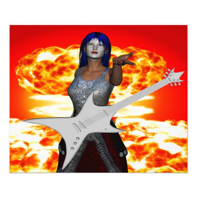 Rock and Roll Photo Print (Front)