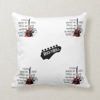 'Rock and Roll' Pillow