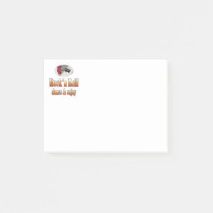 Rock and roll post-it notes