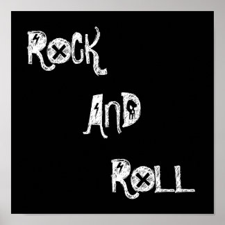 ROCK, AND, ROLL POSTER