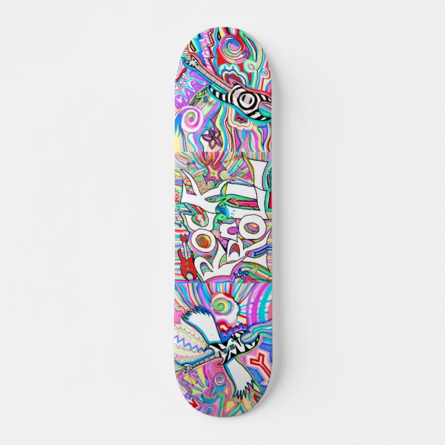 Rock and Roll Skateboard (Front)