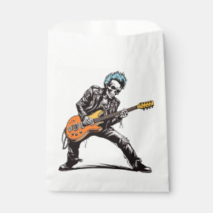 Rock and Roll Skeletons Birthday Party Favour Bag