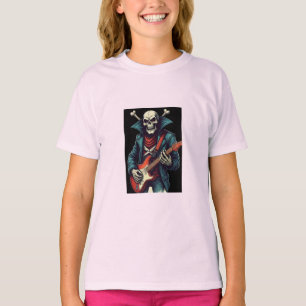 "Rock and Roll Skull T-Shirt