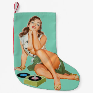 Rock and Roll Small Christmas Stocking