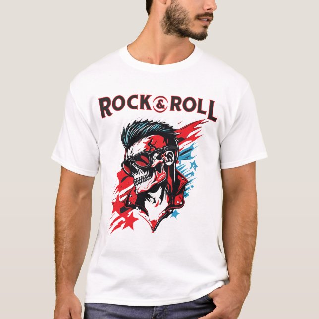 Rock and Roll  T-Shirt (Front)