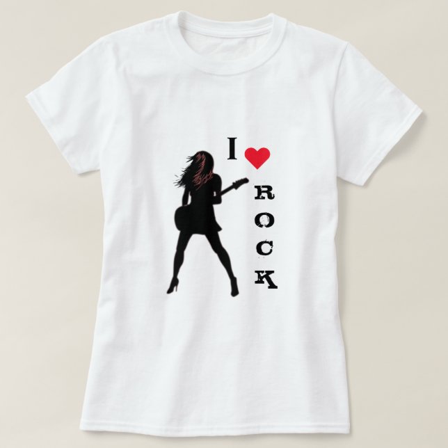 Rock and Roll T-Shirt (Design Front)