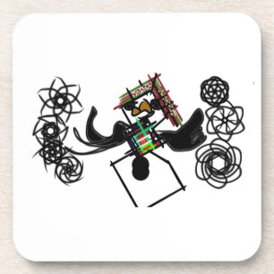 Rock around snowman coaster