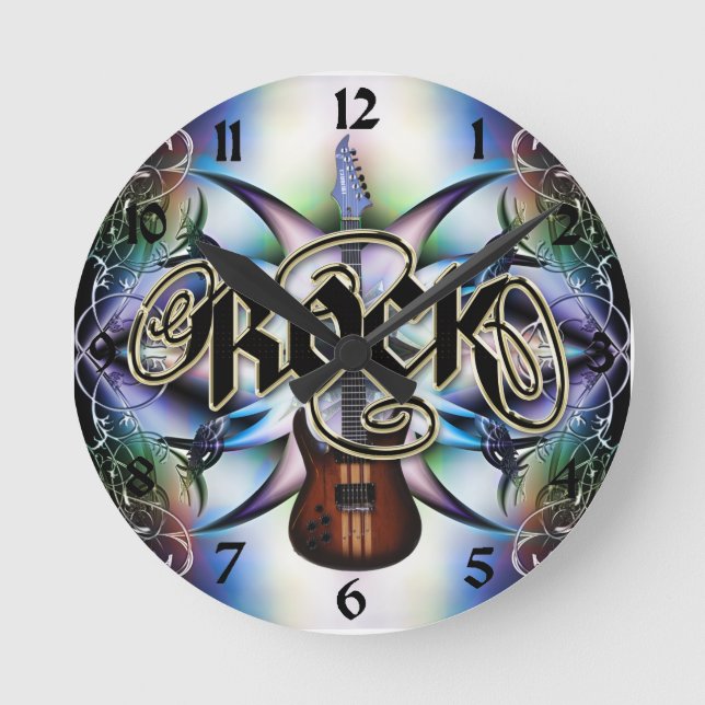 Rock Around the Clock Music Clock (Front)