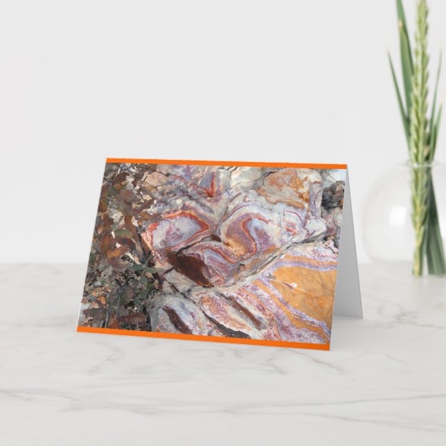 "Rock Art #1" Card (Front)