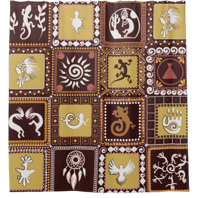 Rock Art Imitation: Vintage Pattern. (Front)
