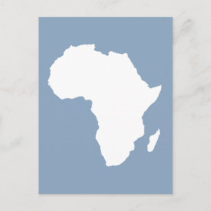 Rock Blue Audacious Africa Postcard