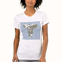 Rock Blue Safari Dot with Pop Art Elephant