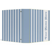 Rock Blue Safari Stripe with name