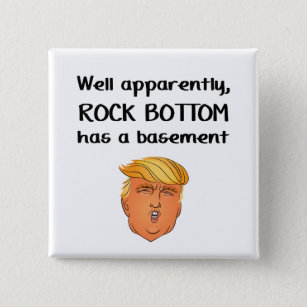 Rock Bottom 2 Inch Square Button