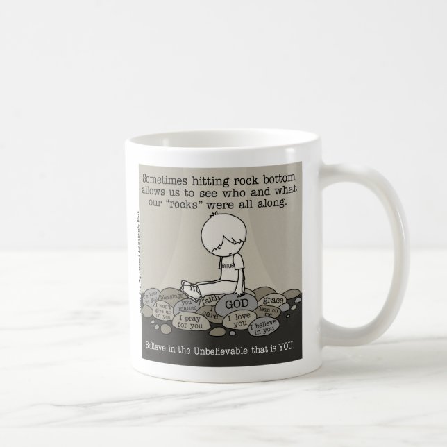 Rock Bottom Coffee Mug (Right)