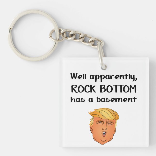 Rock Bottom Keychain (Front)