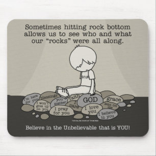 Rock Bottom Mouse Pad
