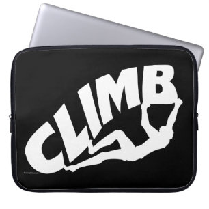 Rock Bouldering, Climbing Laptop Sleeve