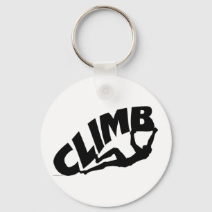Rock Bouldering Keychain