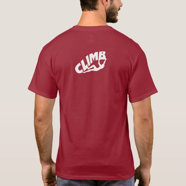 Rock Bouldering T-Shirt (Back)