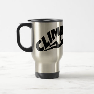 Rock Bouldering Travel Mug