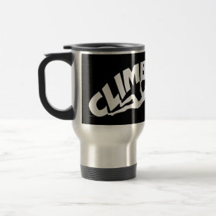 Rock Bouldering Travel Mug
