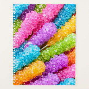 Rock Candy Planner Cover – Bright Crystal Candy 