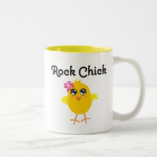 Rock Chick Two-Tone Coffee Mug