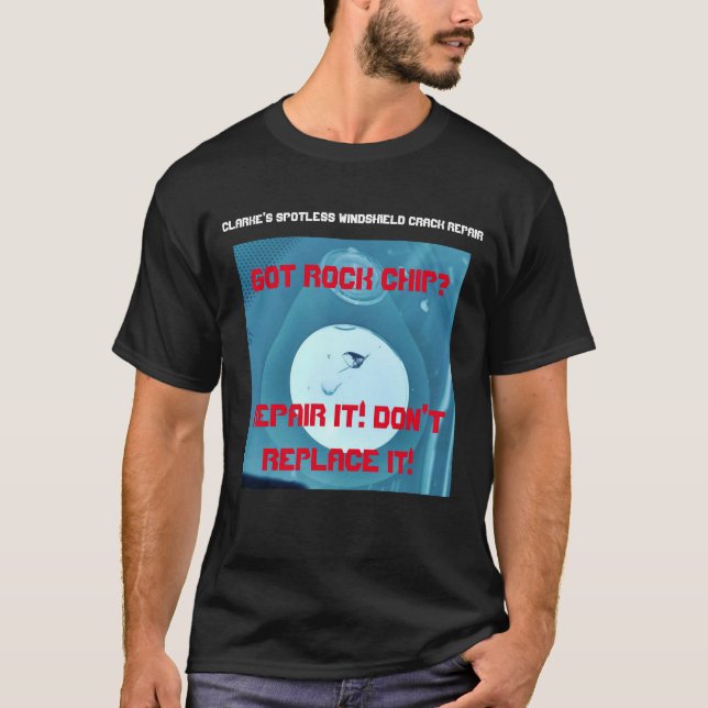 Rock Chip Repair t-shirt (Front)
