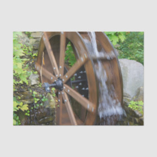 Rock City Water Wheel Tissue Paper