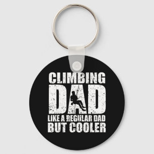 Rock Climber Bouldering Vintage Retro Rock Climbin Keychain