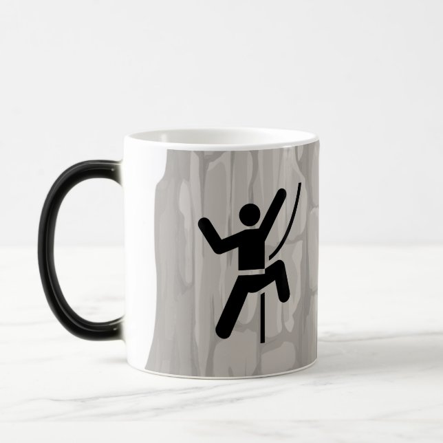 Rock Climber Design Mug (Left)