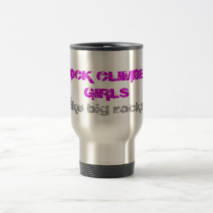 rock climber girls travel mug