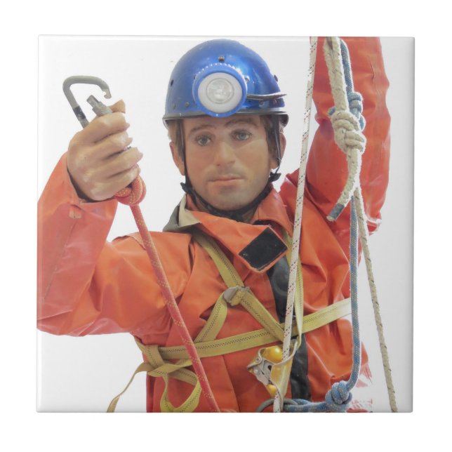 Rock Climber Tile (Front)