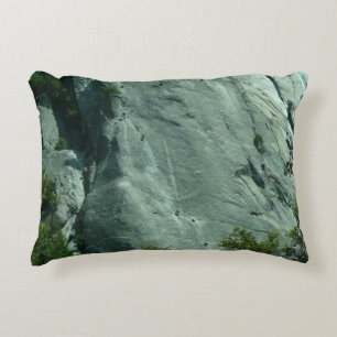 Rock Climbers on El Capitan Accent Pillow