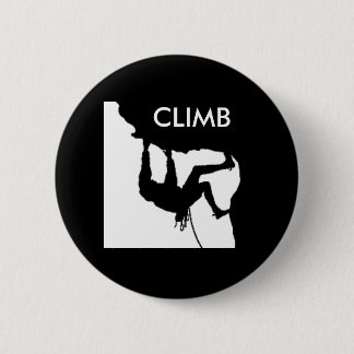 rock climbing 2 inch round button