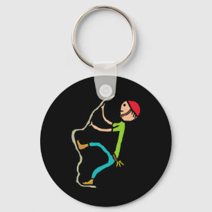 Rock Climbing _8 Keychain