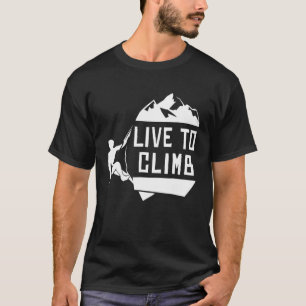 Rock Climbing  Boulder Climber Women Men T-Shirt