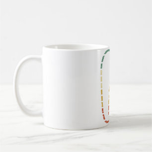 Rock Climbing Carabiner Retro Rock Climber Coffee Mug