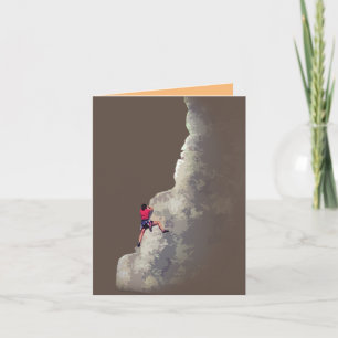 Rock Climbing Card