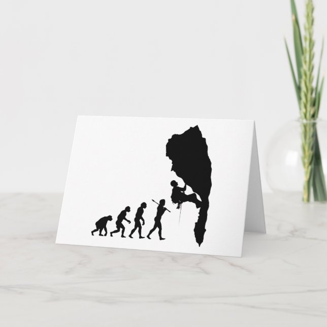 Rock Climbing Card (Front)