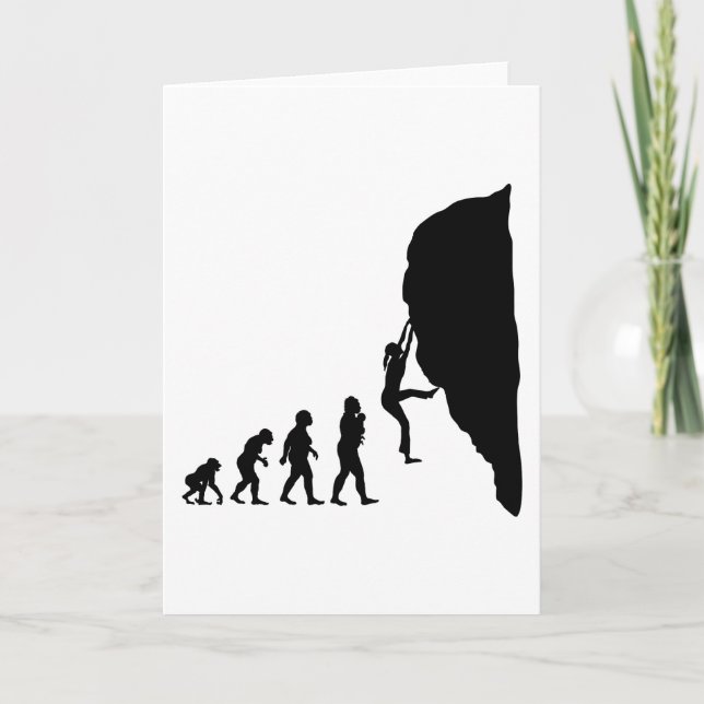 Rock Climbing Card (Front)
