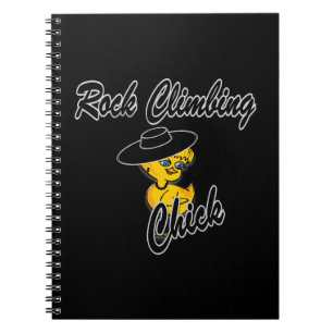 Rock Climbing Chick #4 Notebook